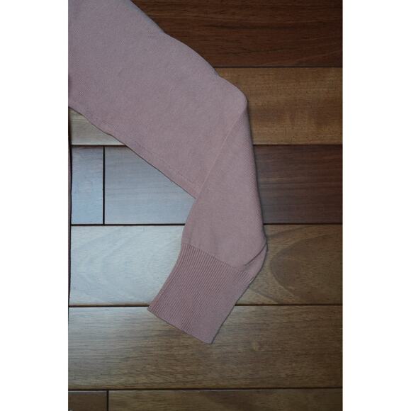 BCBG Maxazria Soft Fine Ribbed Knit Sweater Jumper Top Soft Pink Size XXS Small - Picture 4 of 7